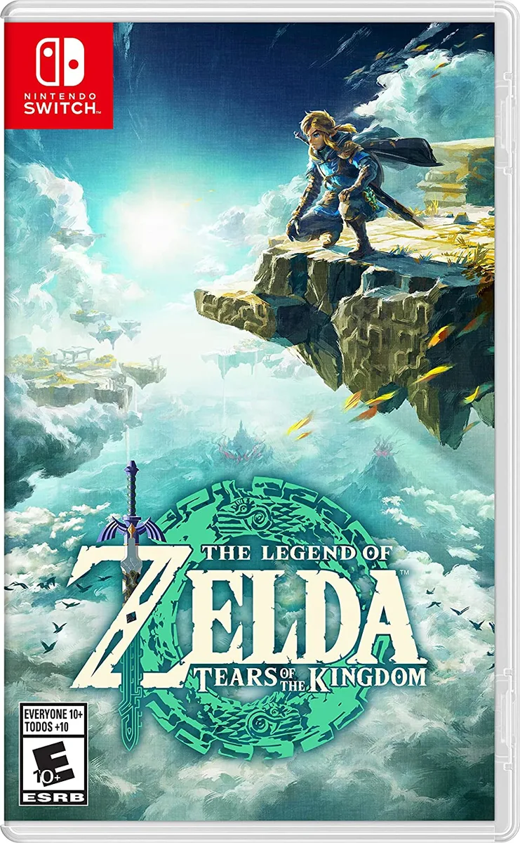 Nintendo Nintendo SWI HACPAXN7A The Legend of Zelda: Tears of the Kingdom nintendo switch video game — product photo