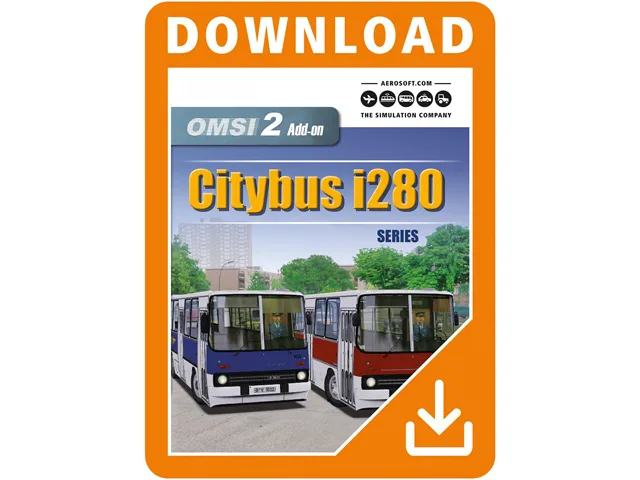 Aerosoft GmbH Aerosoft GmbH 42902 OMSI 2 Add-On Citybus i280 Series downloadable game — product photo