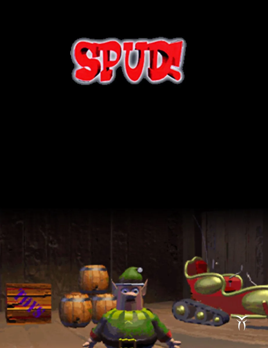 Steam code card for Spud! PC game 2015
