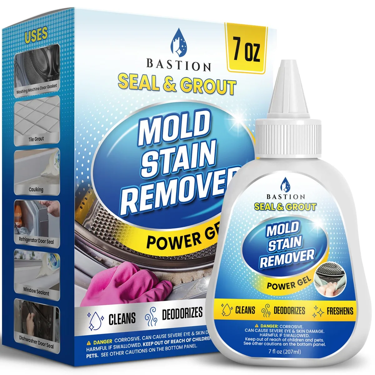 Mold Stain Remover Power Gel Cleaner 7 fl oz — product photo