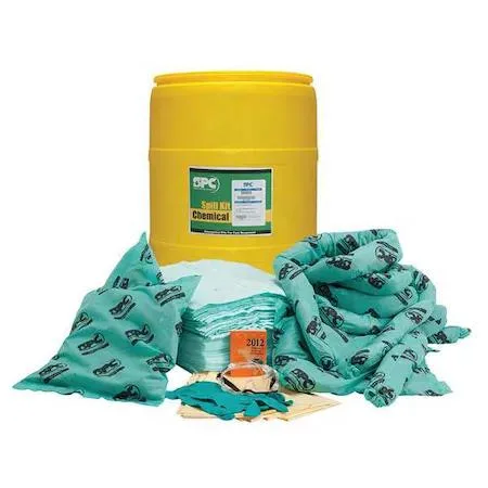 Brady Spc Absorbents Brady Spc Absorbents SKH-55 55 gal Chem Hazmat Spill Kit Yellow — product photo