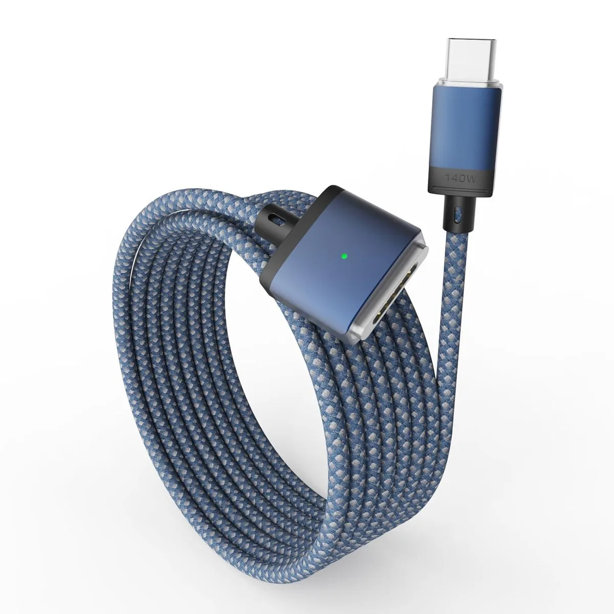 Chopmate Chopmate 140W USB-C to Magnetic 3 Cable 6.6ft Blue — product photo