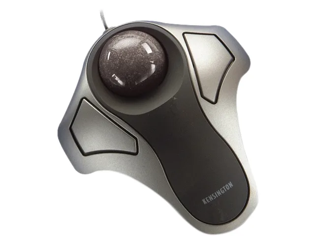 Kensington Kensington Orbit K64327F Silver Wired Optical Trackball Mouse — product photo