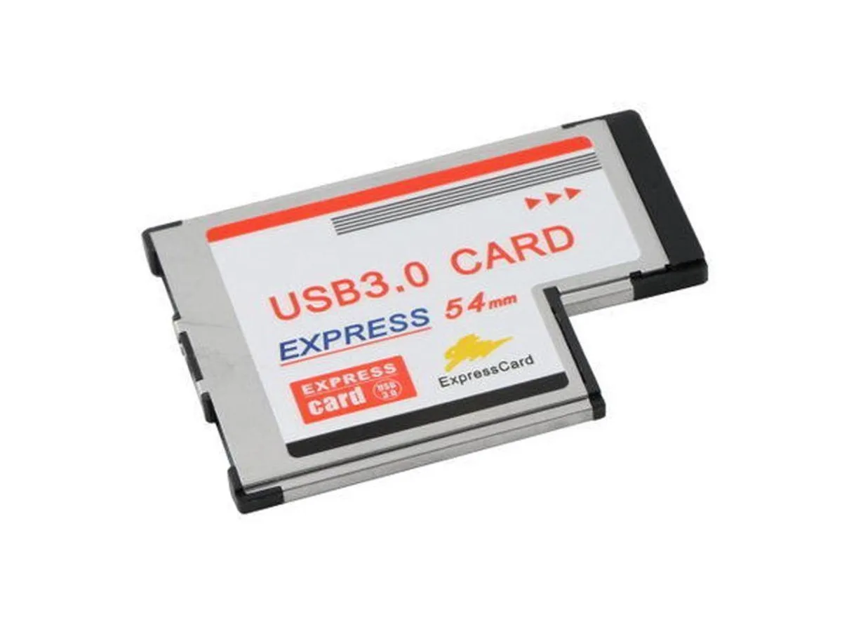 BONAEVER BONAEVER 2-Port USB 3.0 ExpressCard 54mm Adapter laptop case — product photo