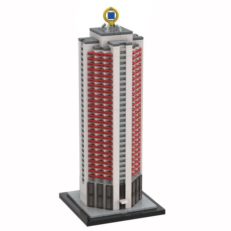 ZITIANYOUBUILD ZITIANYOUBUILD MOC-238846 1/400 Scale German Wintergartenhochhaus 1225PCS — product photo