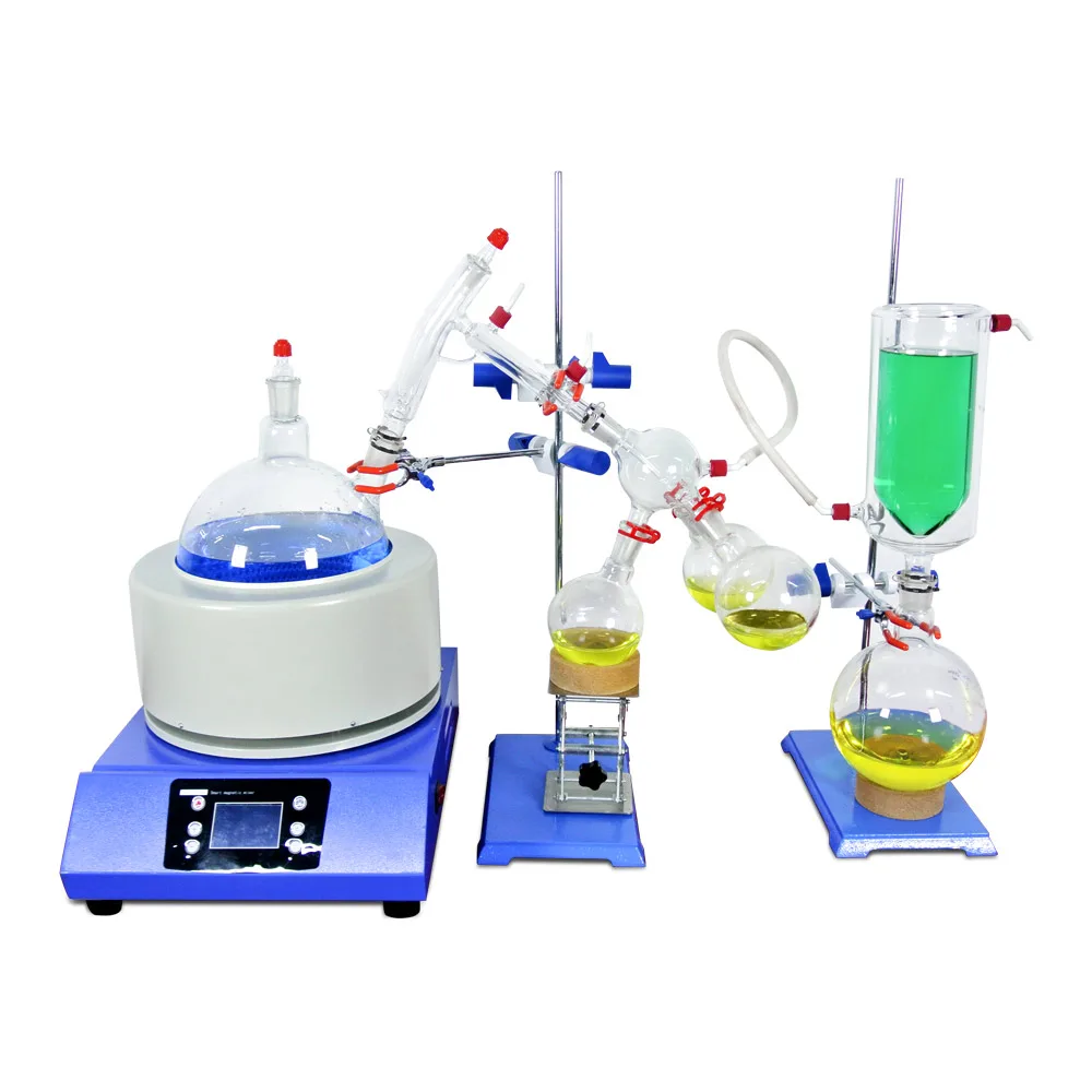 HNZXIB HNZXIB SPD-5L 5L Short Path Distillation Kit Cold Trap 110V Stirring Heating Mantle — product photo