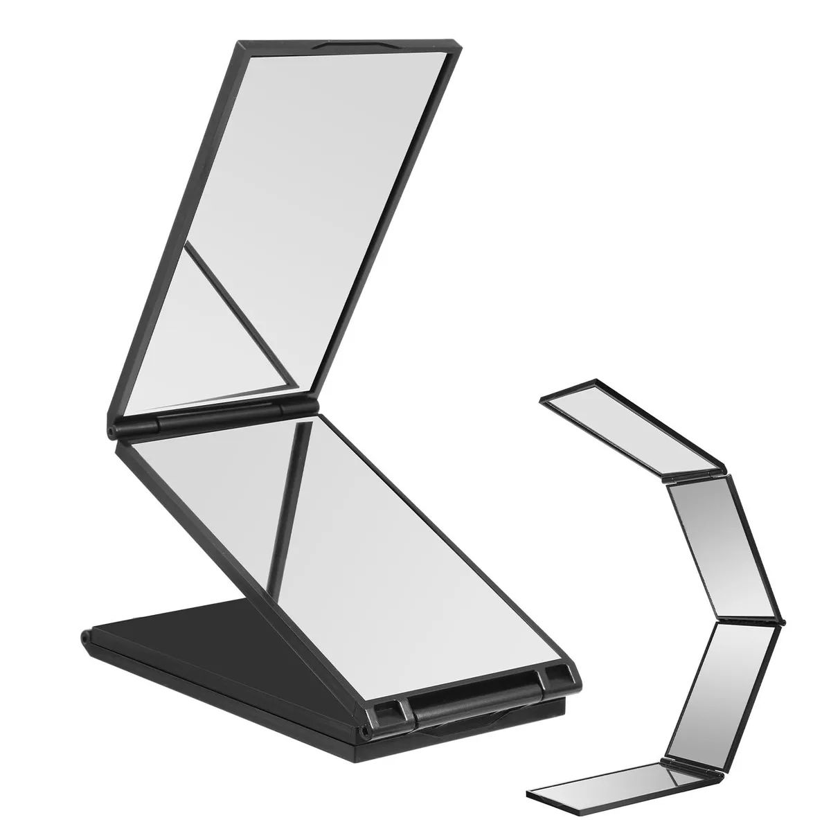 Vin Beauty 5003DCYM9302 4.7x2.7in foldable bath mirror — product photo