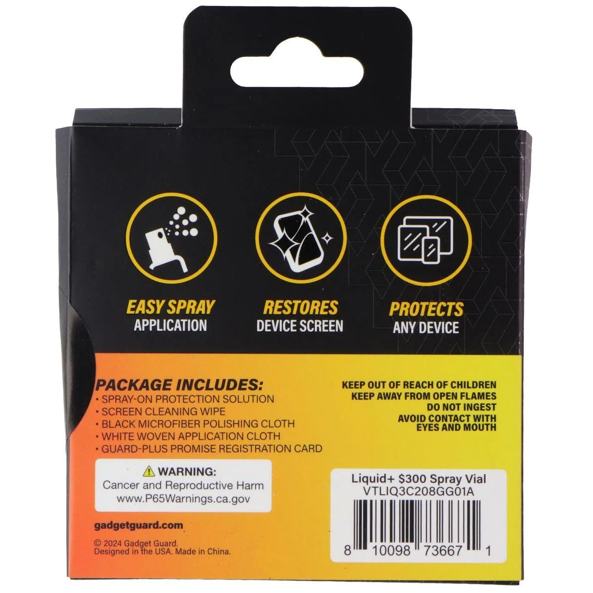 Invisible Gadget Guard Invisible Gadget Guard Liquid Universal Screen Protection Spray Vial — product photo