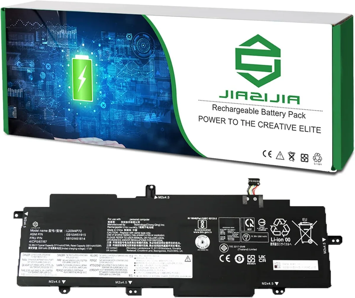 BFKK BFKK L20M4P72 57Wh 15.36V laptop battery for Lenovo ThinkPad T14s 2nd Gen 2021 — product photo