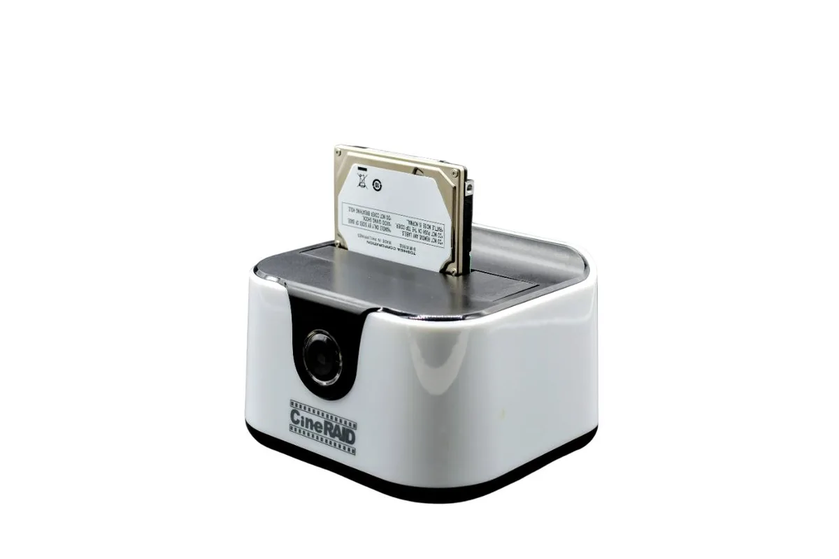 CineRAID SYSTEMS CineRAID CR-H116 USB 3.0 Docking Station White — product photo