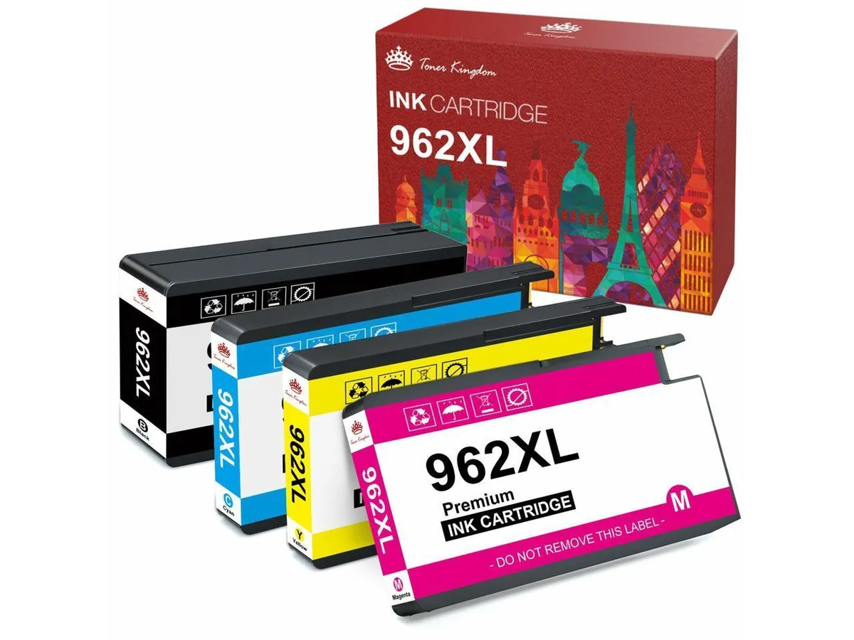 V4ink V4ink 962XL 4-Pack Ink Cartridges Black 2000 Colour 1600 — product photo