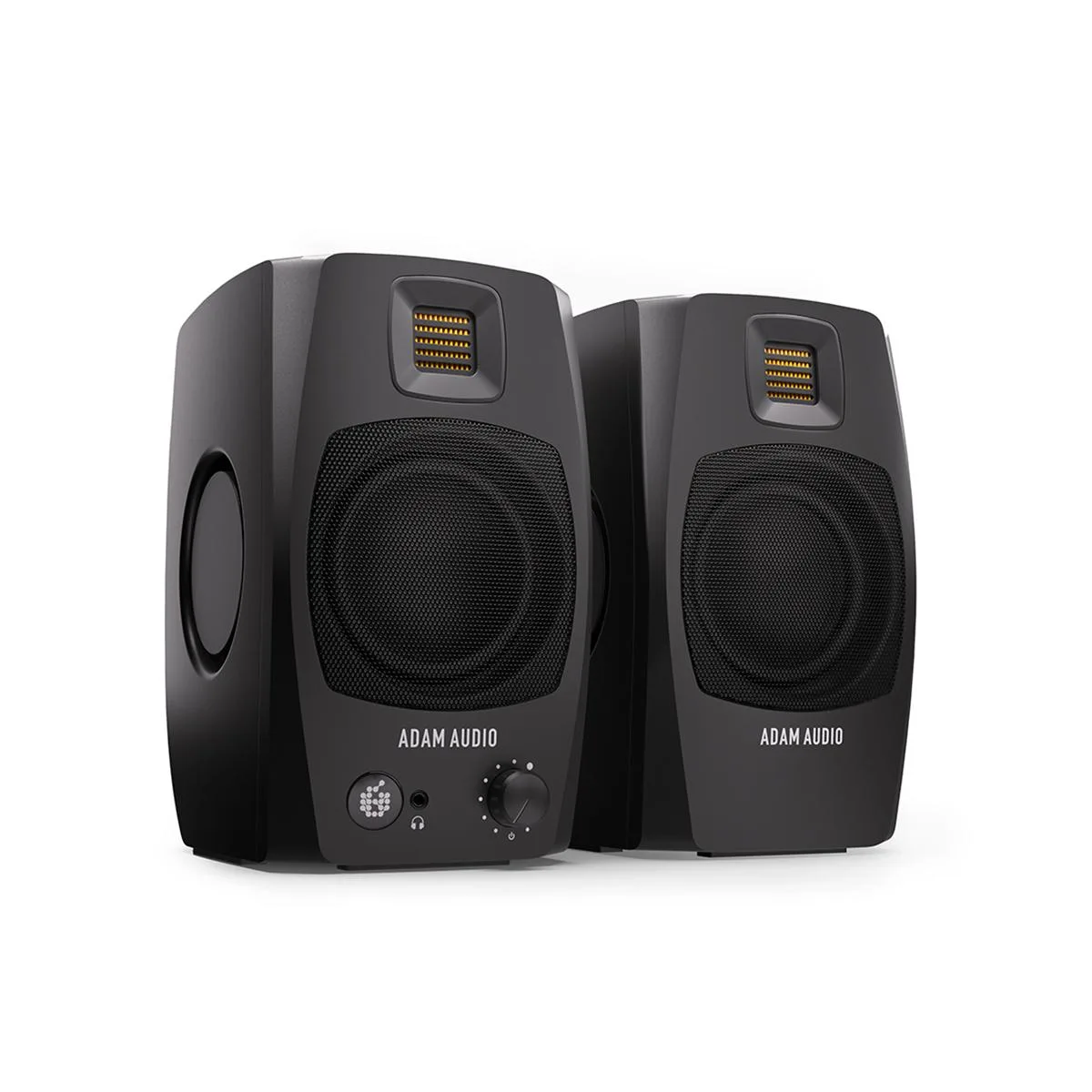 Adam Audio Adam Audio D3V Desktop Monitors, Black — product photo