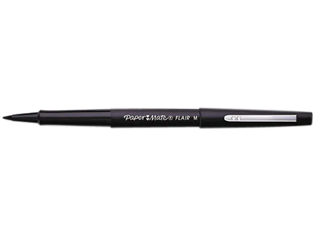 Paper Mate Paper Mate PAP1921070 Flair Felt Tip Pen Black Medium 36 per Box — toote foto