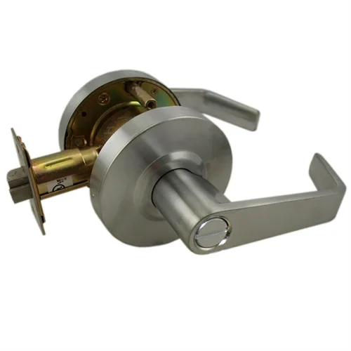 Ultra Hardware Ultra Hardware 44254 Satin Chrome Privacy Lever Lockset — product photo