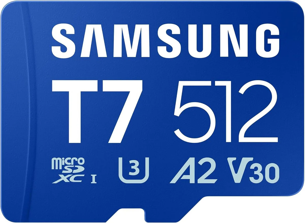 SAMSUNG SAMSUNG Micro SD T7 512GB memory card — product photo
