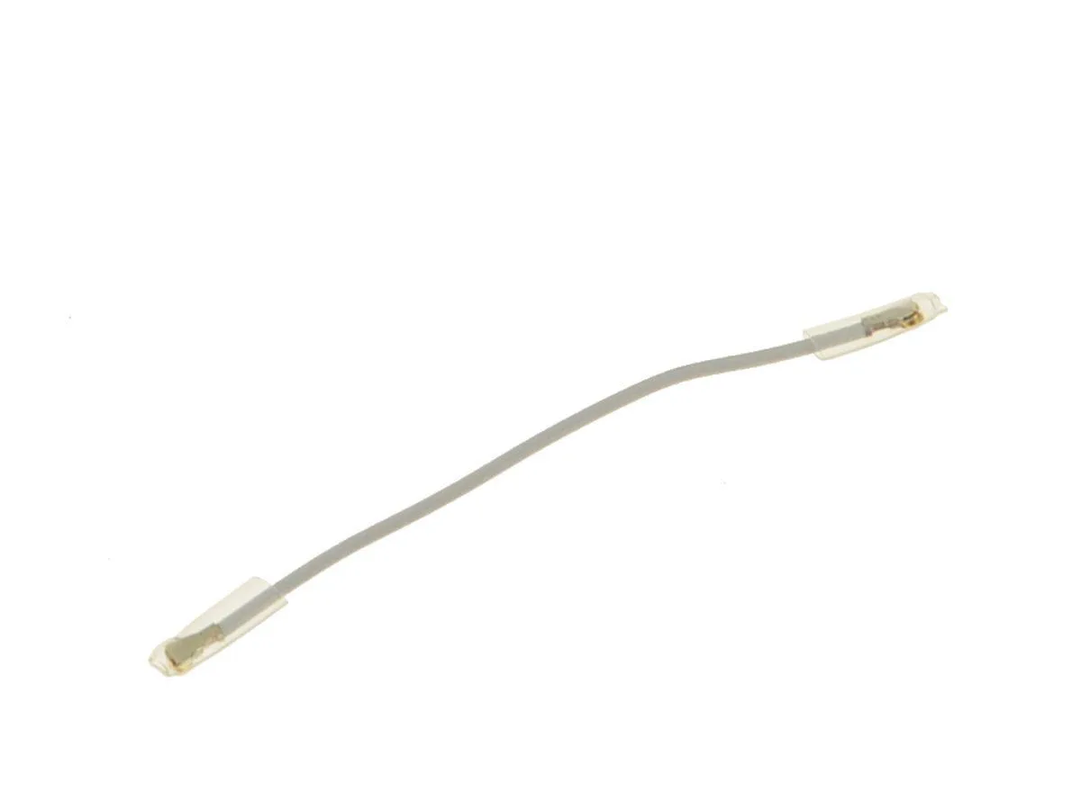 A thin flexible antenna cable with a small connector end