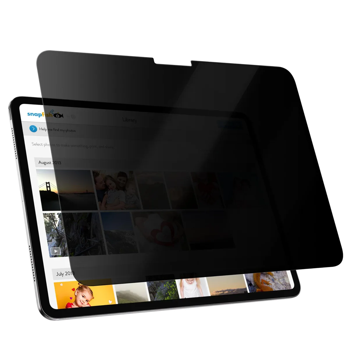 Peslv Privacy Screen Protector iPad Air 13 Inch 28 Degree Anti-Peep Tempered Glass — product photo