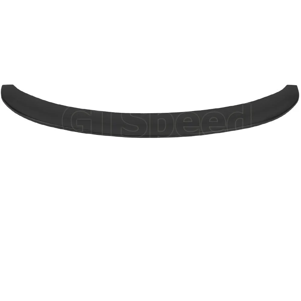 GT-Speed GT-Speed SP Round PU Front Bumper Lip 67.75"L x 16"D Unpainted Black — product photo