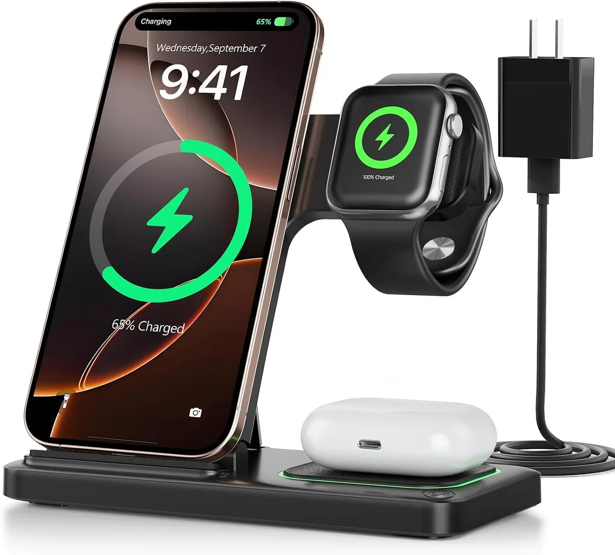 Luisport Luisport 2026 3-in-1 Wireless Fast Charger 15W 2.5h — product photo