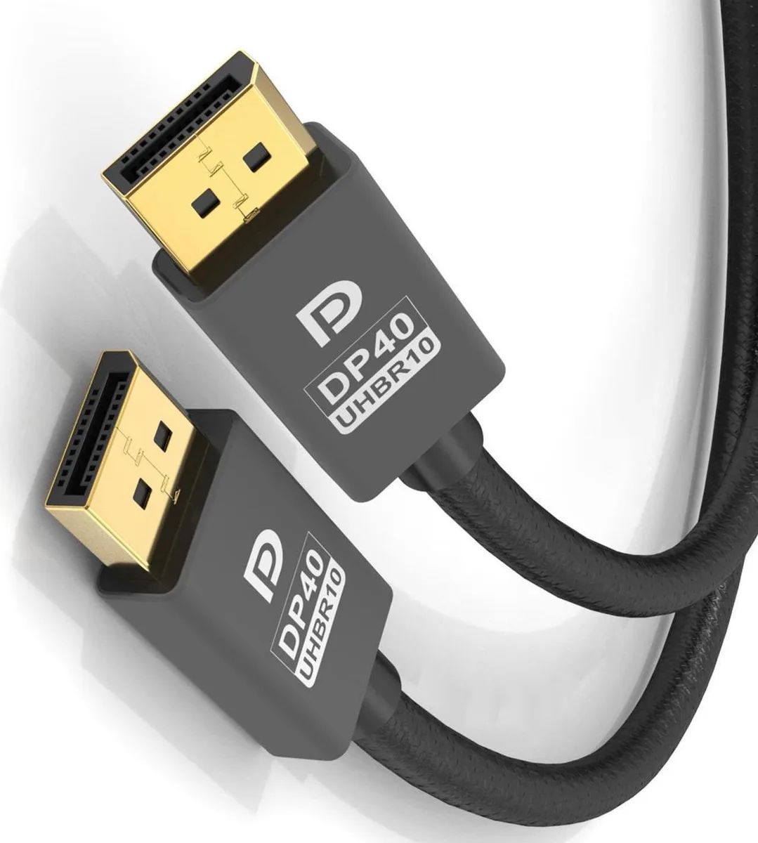 Aomoproing Aomoproing 10ft DisplayPort 2.1 cable 40Gbps 8K@60Hz 4K@144Hz — product photo