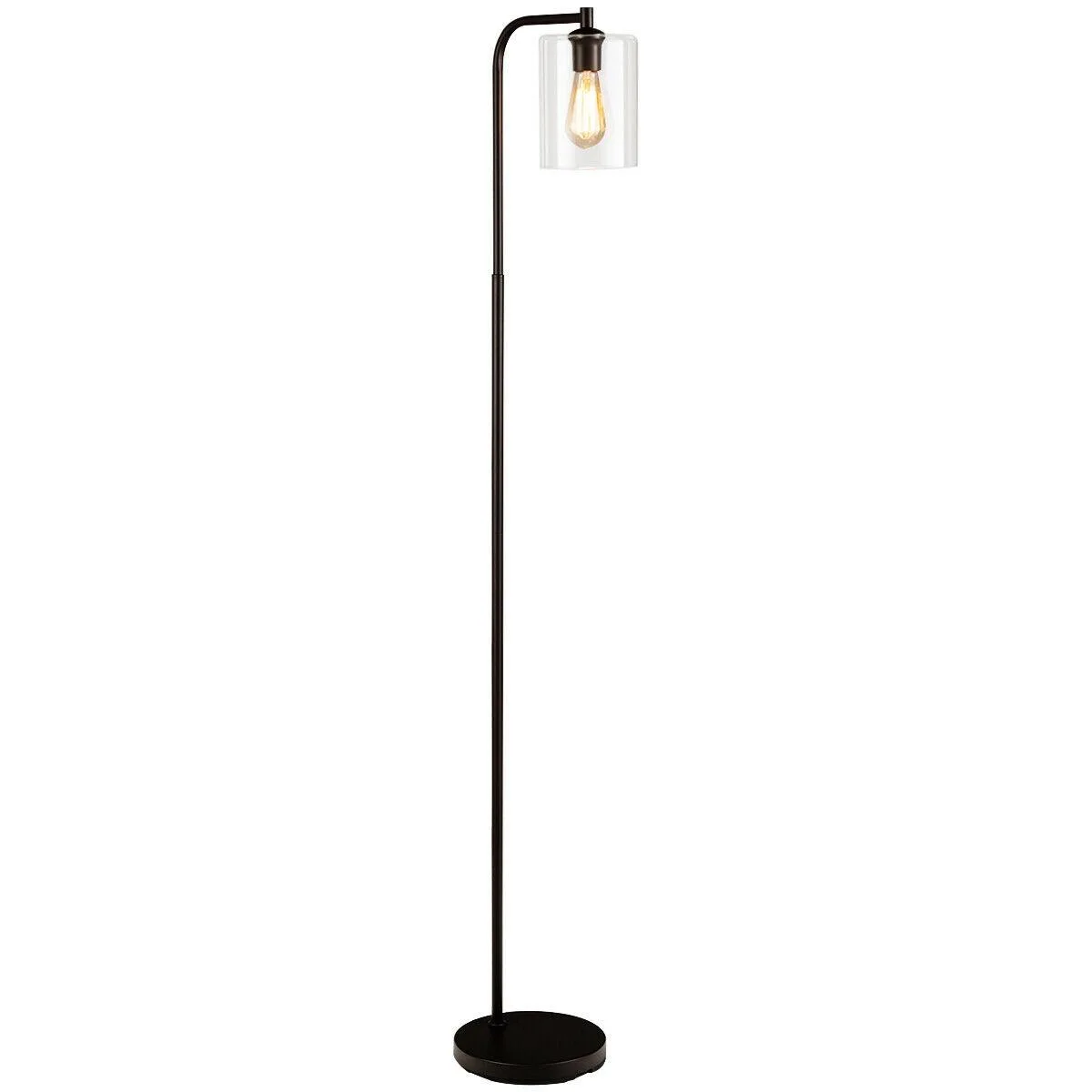 SlickBlue SlickBlue Industrial Floor Lamp Black 66H E26 60W — product photo