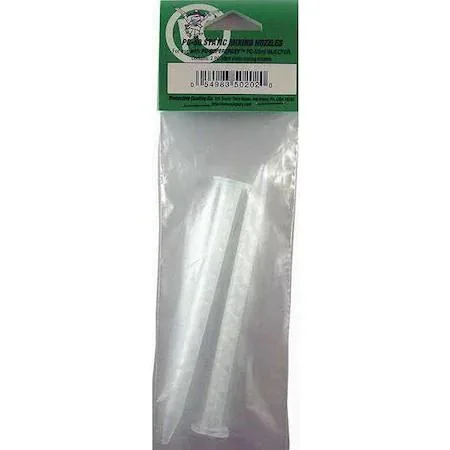 PC PRODUCTS PC PRODUCTS 502020 Static Mixing Nozzle Clear 2 PK — product photo