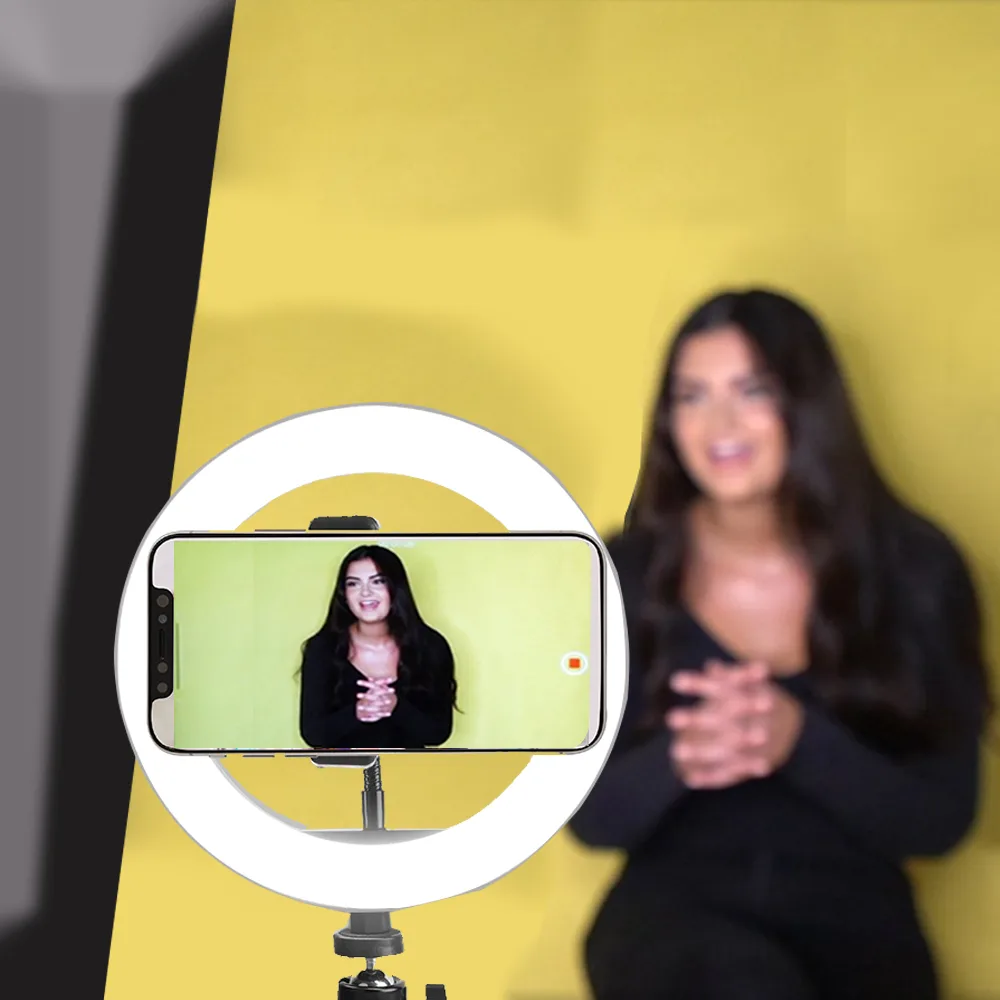Vivitar Vivitar 8 Inch LED Ring Light 72 LEDs 360° Tripod — product photo