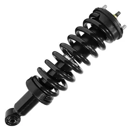 Unity 11570 front complete strut assembly, silver metal coil spring and housing
