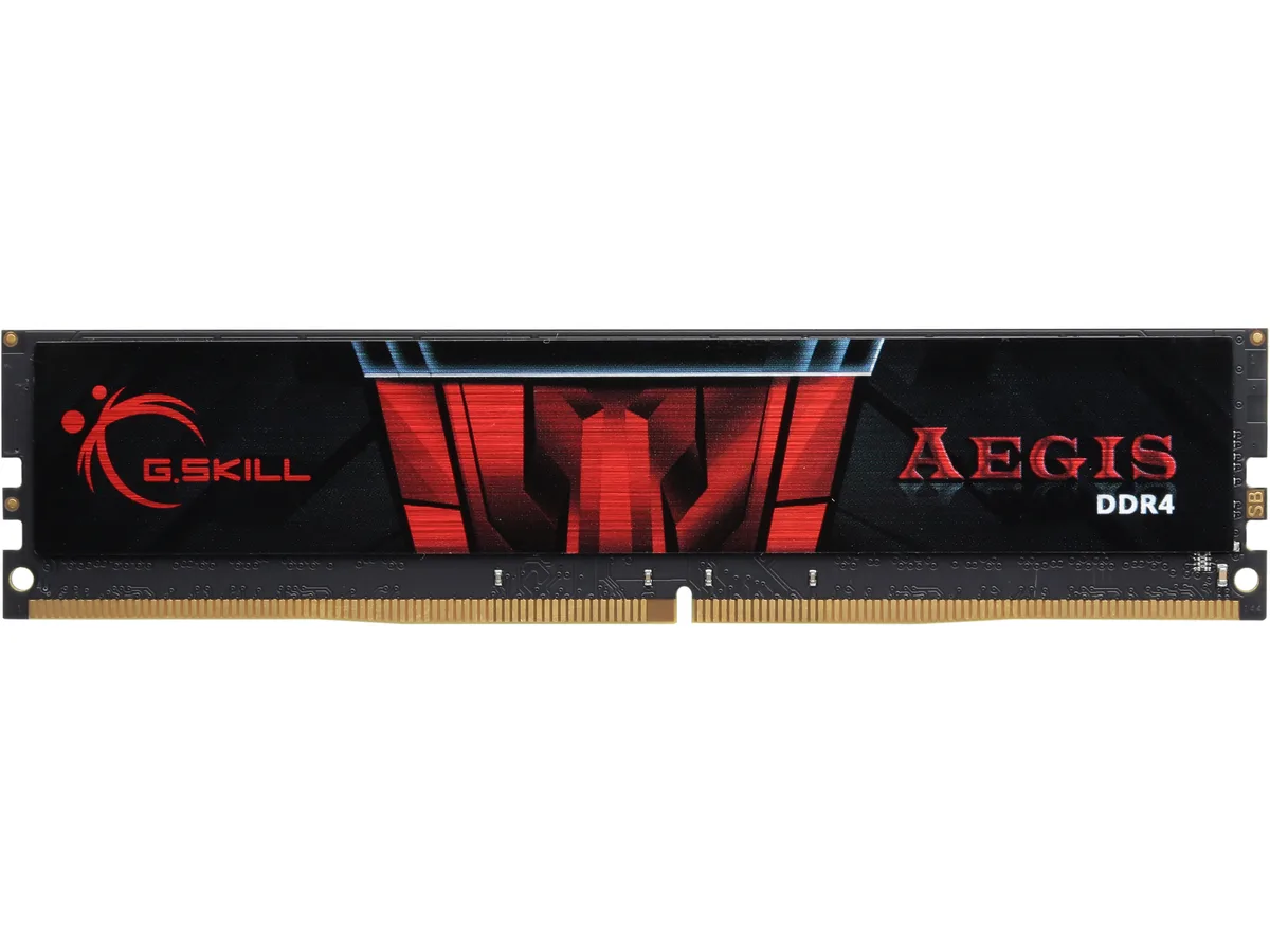 G.SKILL G.SKILL Aegis F4-2400C17S-8GIS 8GB DDR4 2400 CL17 desktop RAM — product photo