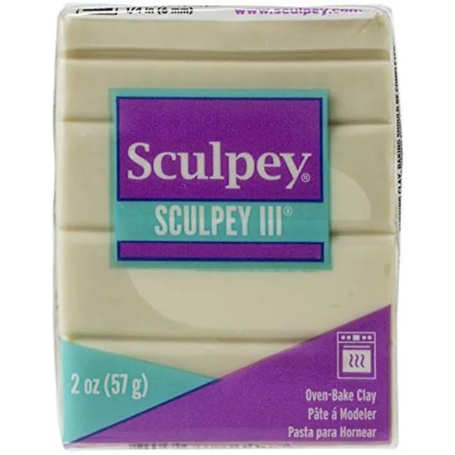 Sculpey Sculpey III Glow in the Dark Polymer Clay 2 oz — product photo