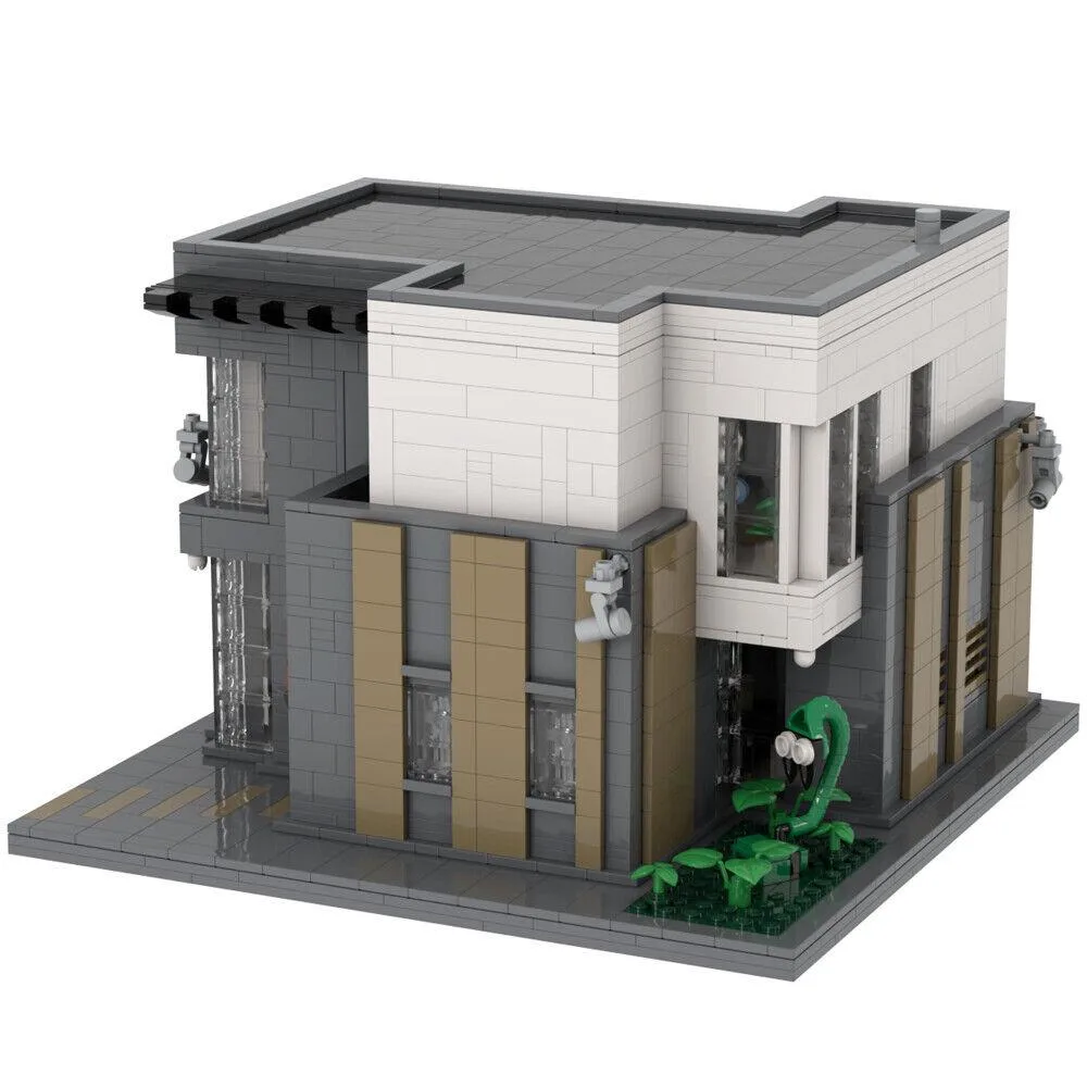 ZITIANYOUBUILD ZITIANYOUBUILD MOC-84426 Modern Villa Artist's House 3189 Parts — product photo
