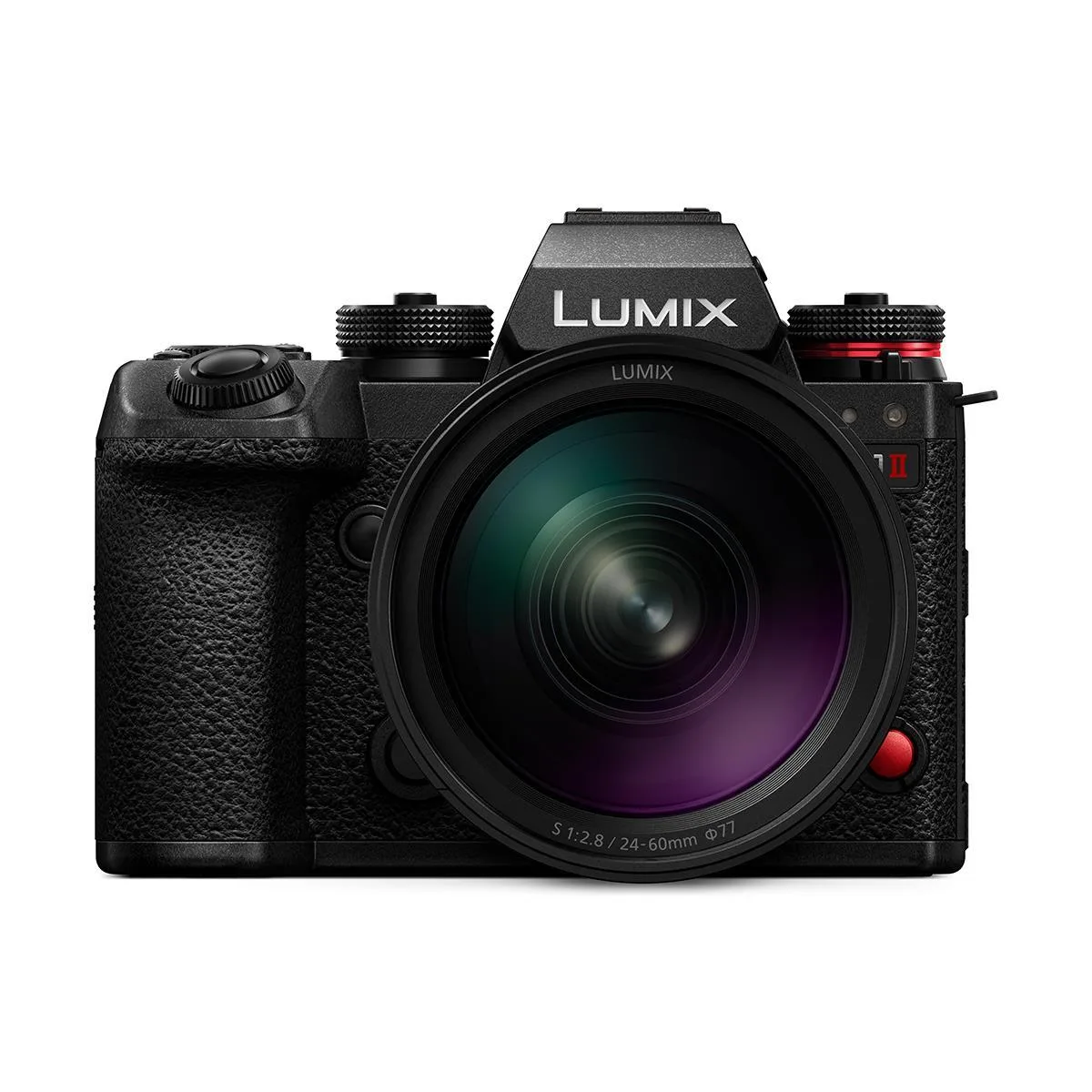 Panasonic Panasonic LUMIX S1II compact mirrorless camera with S 24-60mm f/2.8 lens — product photo