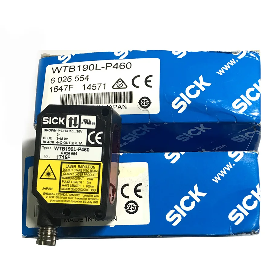 Sick Sick WTB190L-P460 Photoelectric Proximity Sensor PNP — product photo