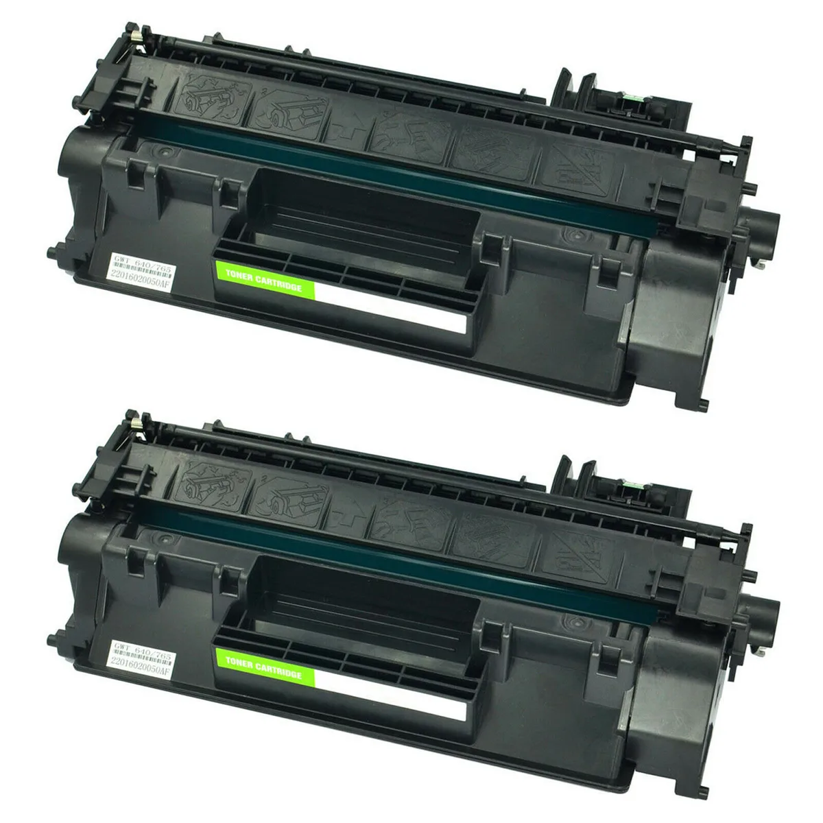 HP HP P2035 Toner Cartridge 05A CE505A 2 Pack 2500 Pages Black — product photo