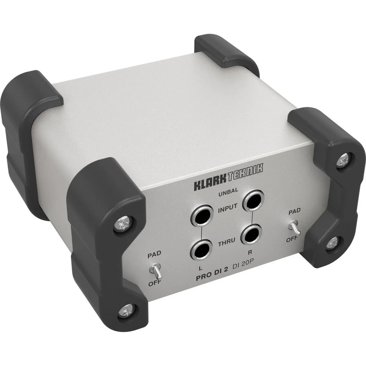 Klark Teknik Klark Teknik DI 20P PRO stereo passive DI box with Midas transformer — product photo
