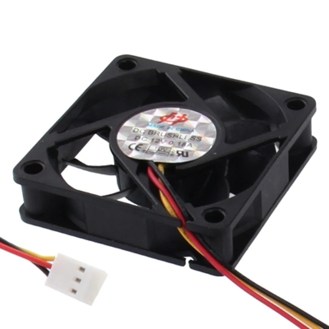 HAWEEL HAWEEL 60mm 3-pin Case Fan 6015 3-pin 25-30 CFM 15-20 dBA — product photo