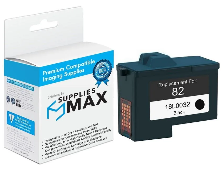 SuppliesMax SuppliesMax Lexmark 18L0032 Black Inkjet Cartridge (600 Pages) — product photo
