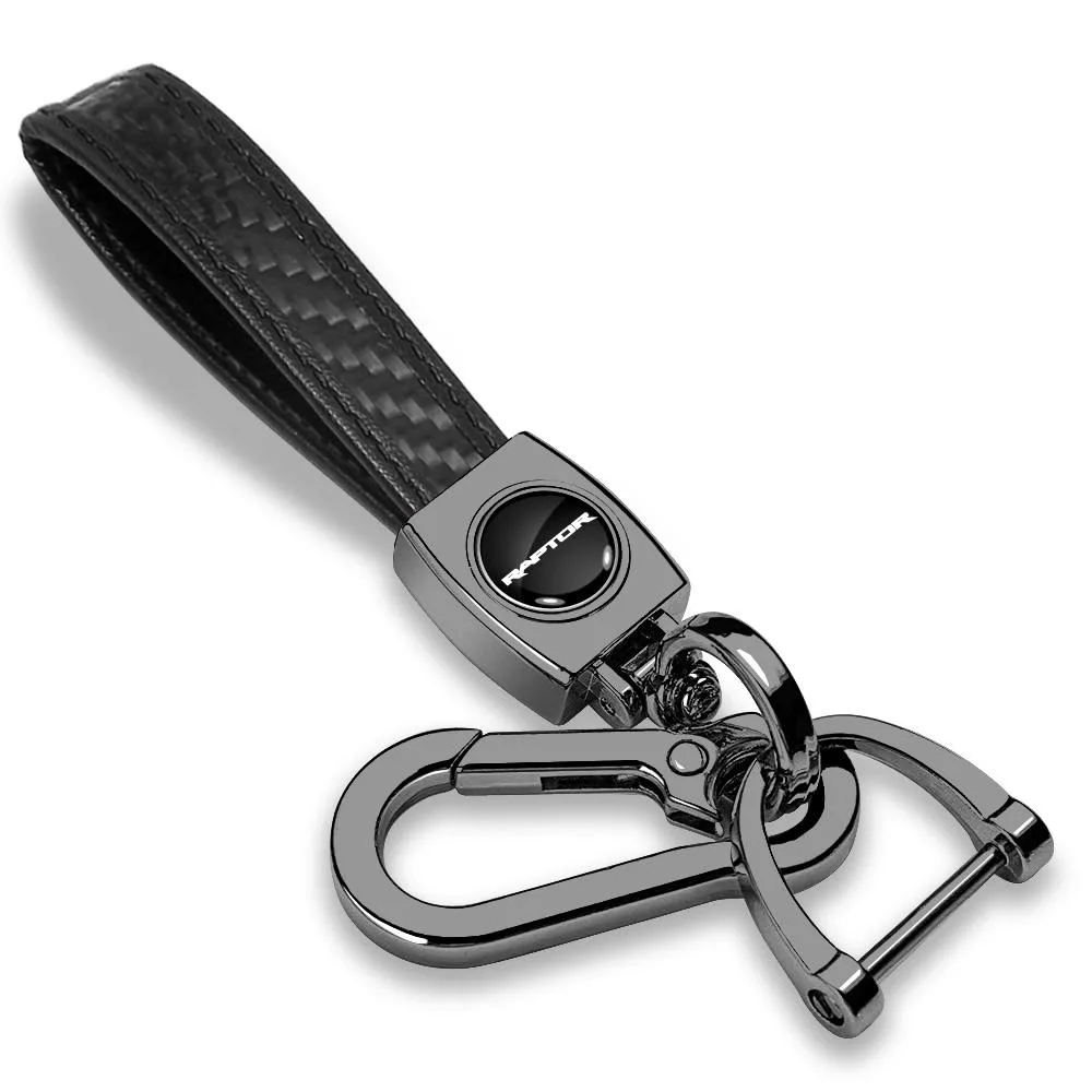 iPick Image, LLC iPick Image, LLC Ford F-150 Raptor Logo Carbon Fiber Key Chain — product photo