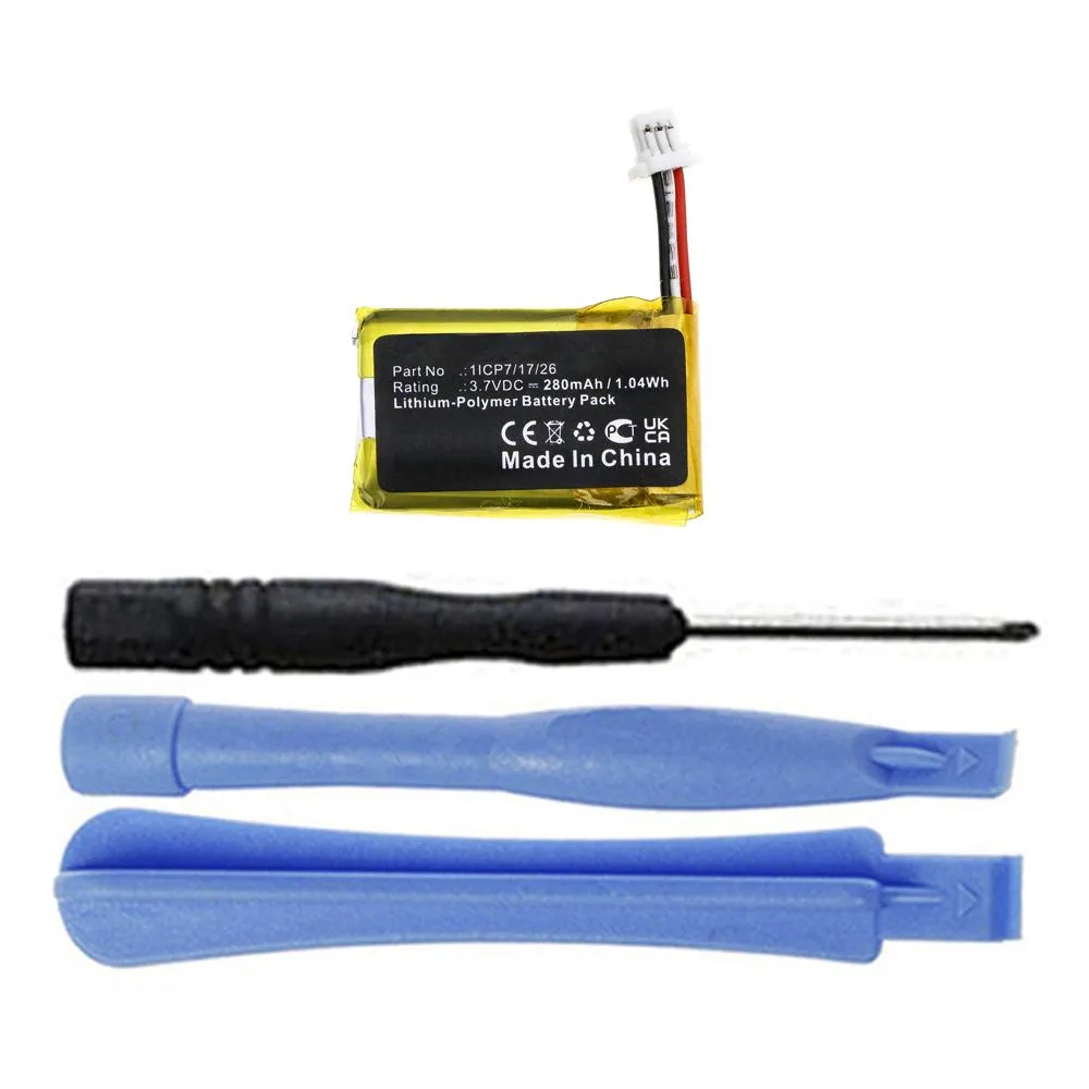 MPF Products MPF Products 280mAh 1ICP7/17/26 Battery Nest Hello C1241290 NC5100US Video Doorbell — product photo