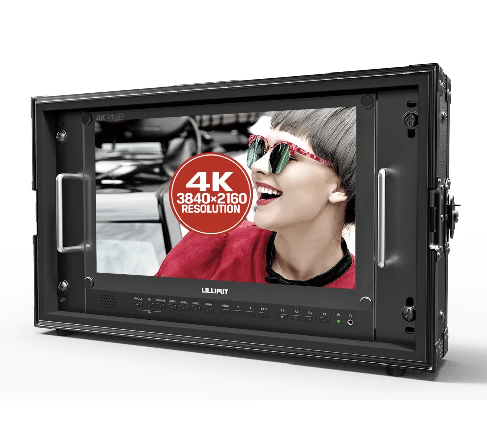 Lilliput Lilliput BM150-12G 15.6" 3840x2160 12G-SDI V-mount camcorder media — product photo