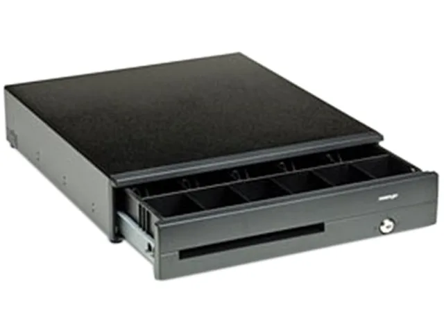 POSIFLEX POSIFLEX CR6417L0 Cash Handling USB 16.8" x 17.9" Black Scratch Resistant — product photo