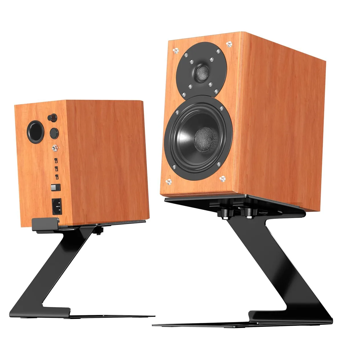 PUTORSEN PUTORSEN Desktop Speaker Stands Pair Black — product photo