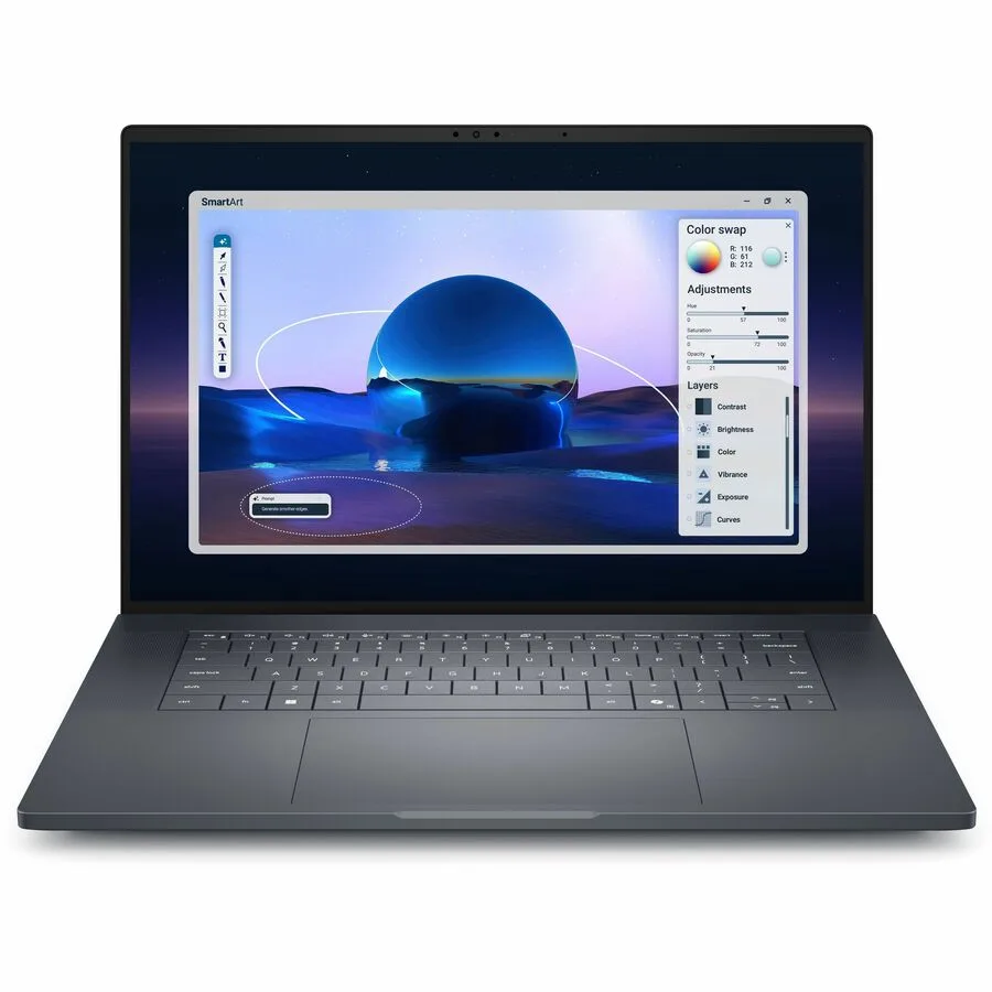 DELL DELL XJ2GM laptop Core Ultra 7 265H 32 GB 1 TB RTX PRO 2000 16" 120 Hz — product photo