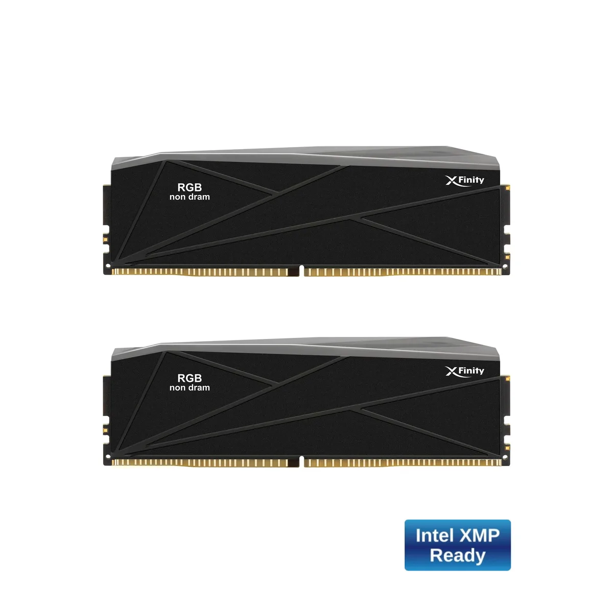 V-color V-color Manta XFinity DDR5 RGB Filler Kit 2× 0GB Black Silver Light Rod — product photo