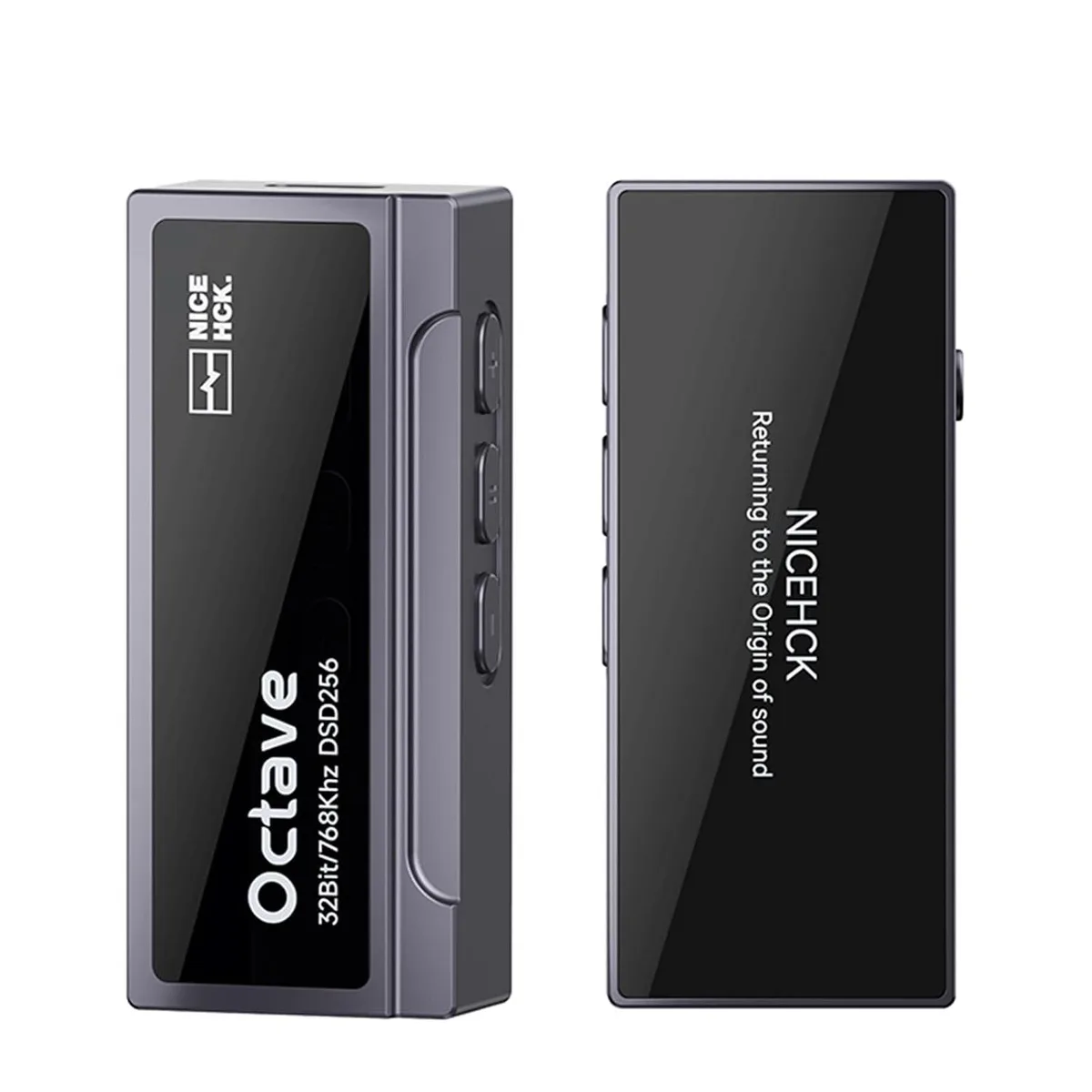 LORDWORLD LORDWORLD Octave ES9039Q2M Portable DAC Amp Dongle CNC Titanium — product photo