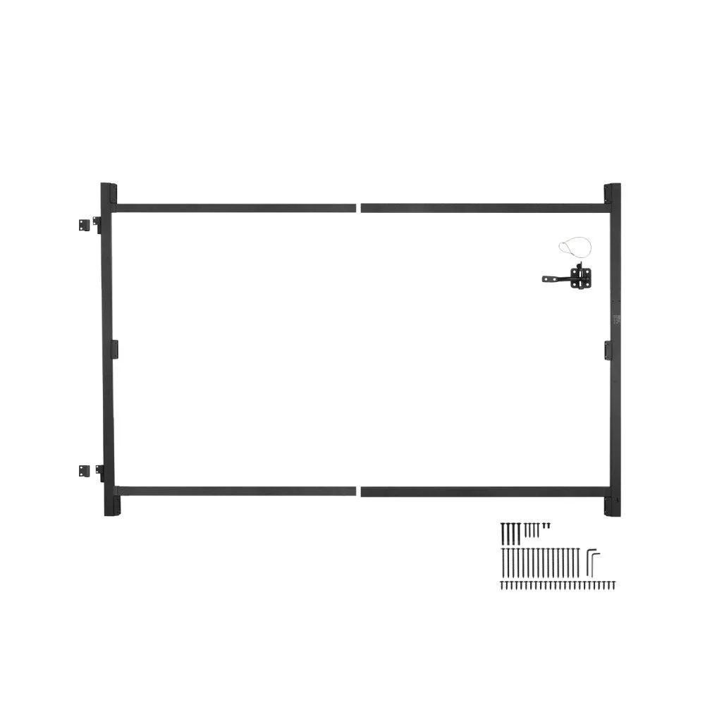 VEVOR VEVOR Gate Building Kit AA70000304 Iron 40-72in Adjustable Frame with Latch Lock — product photo