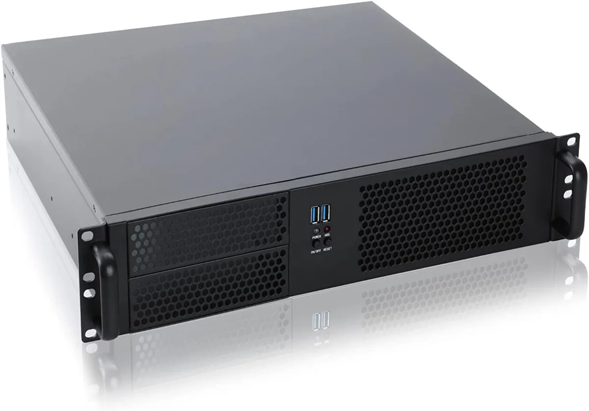 BFKK BFKK 2U Micro ATX Rackmount 2×5.25" 4×3.5" Side 80mm Fan — product photo