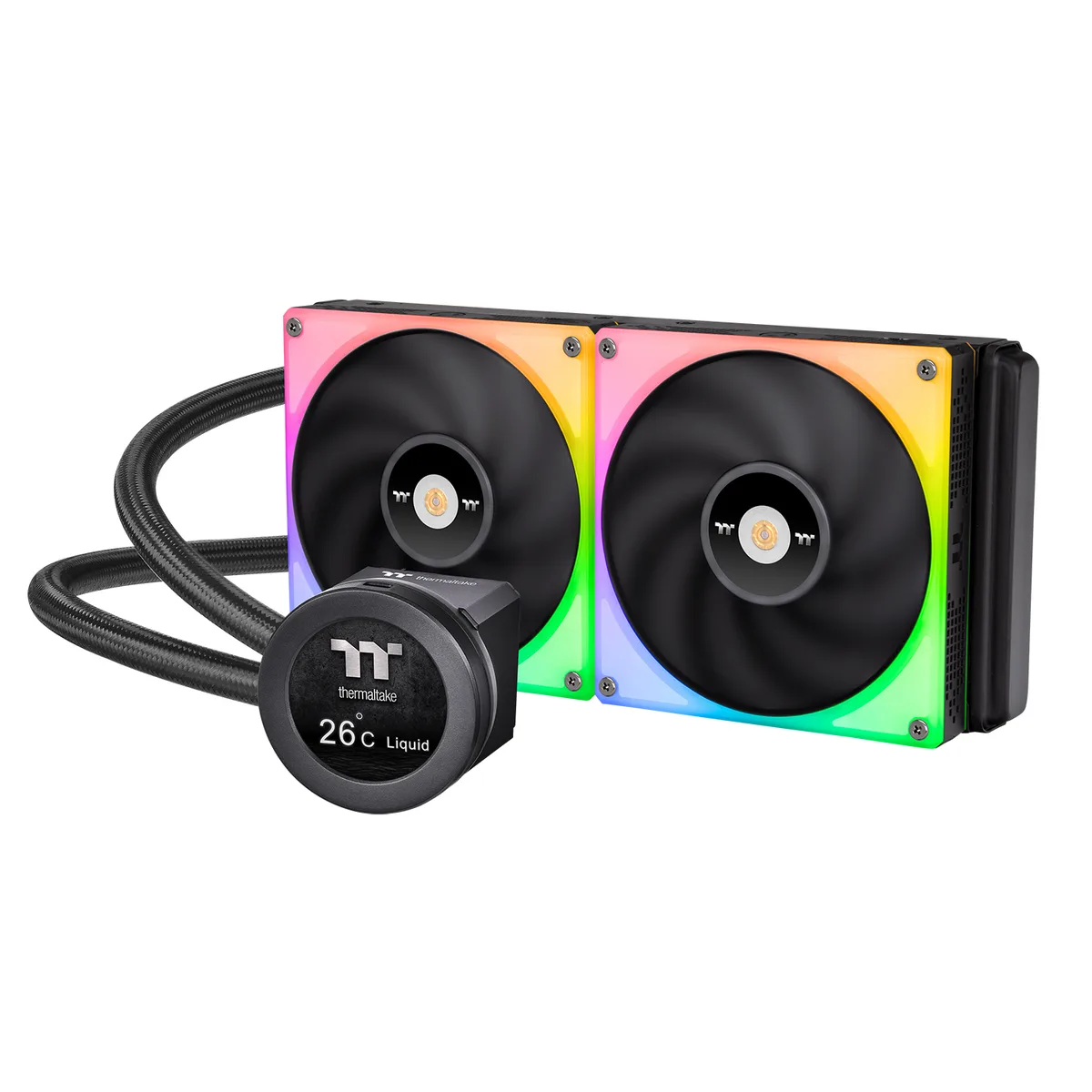 Thermaltake Thermaltake CL-W371-PL14SW-A TOUGHLIQUID Ultra 280 RGB liquid cooler — product photo