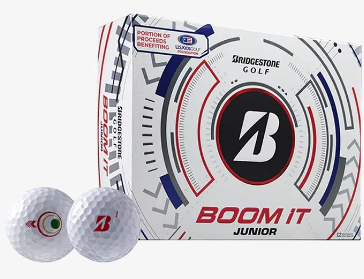 Bridgestone Golf Bridgestone Golf BOOM IT Junior (2026) golf ball — product photo