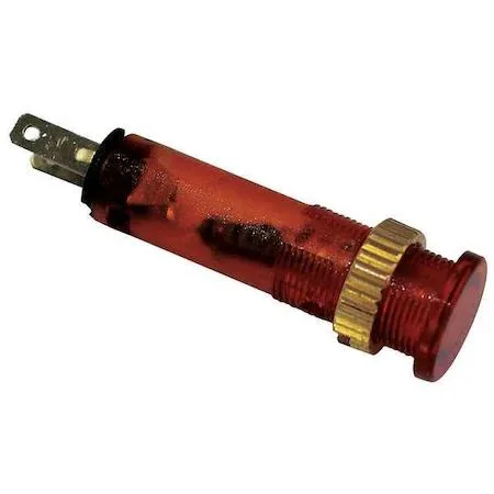 Dayton Dayton 22NY79 Flush Panel Light Amber 120V AC/DC 8mm — product photo